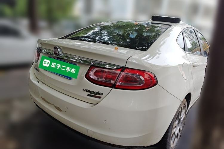 Used Fiat Viaggio 2012 1.4T Automatic Luxury Edition Rear Right 45 Deg