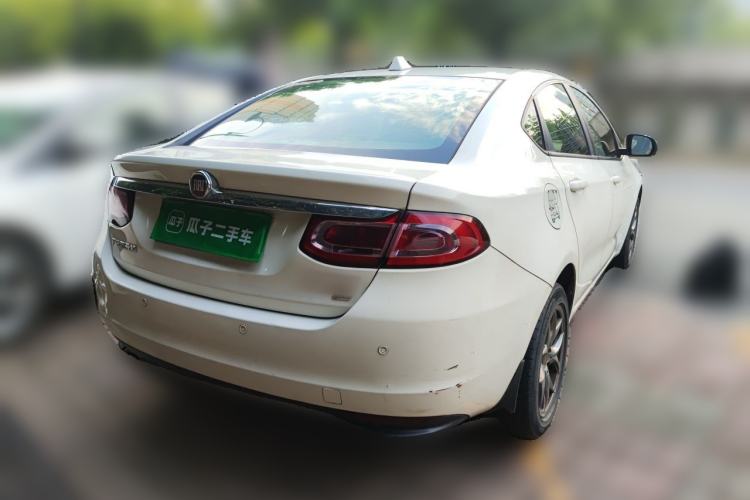 Used Fiat Viaggio 2012 1.4T Automatic Enjoyment Edition Rear Right 45 Deg