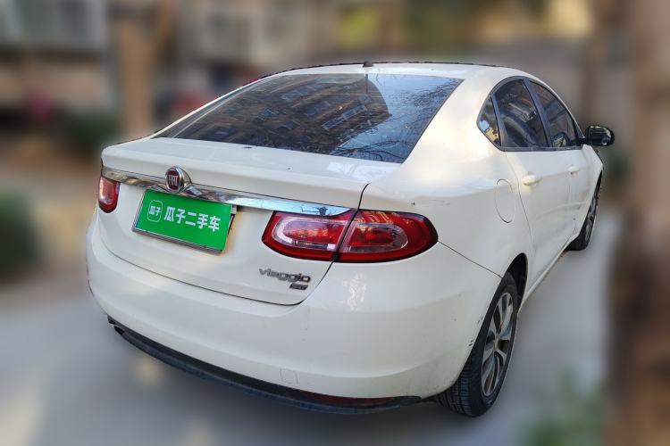 Used Fiat Viaggio 2012 1.4T Manual Enjoyment Edition Rear Right 45 Deg