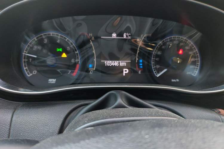 Used Fiat Viaggio 2012 1.4T Automatic Jingxiang Edition Odometer Close Up