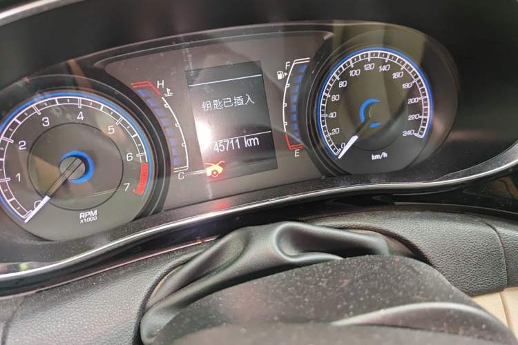 Used Fiat Viaggio 2012 1.4T Automatic Jingxiang Edition Odometer Close Up