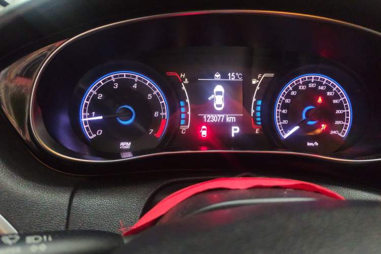 Used Fiat Viaggio 2012 1.4T Automatic Jingxiang Edition Odometer Close Up