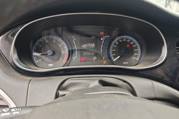 Used Fiat Viaggio 2012 1.4T Automatic Jingxiang Edition Odometer Close Up