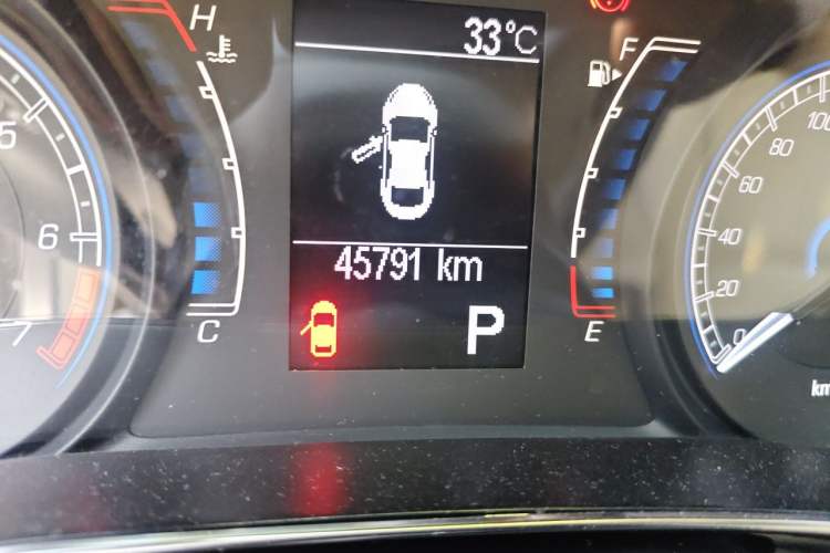 Used Fiat Viaggio 2012 1.4T Automatic Jingxiang Edition Odometer Close Up