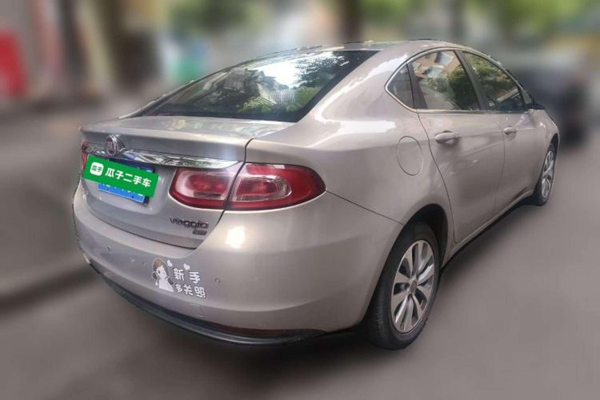 Used Fiat Viaggio 2012 1.4T Automatic Jingxiang Edition Rear Right 45 Deg