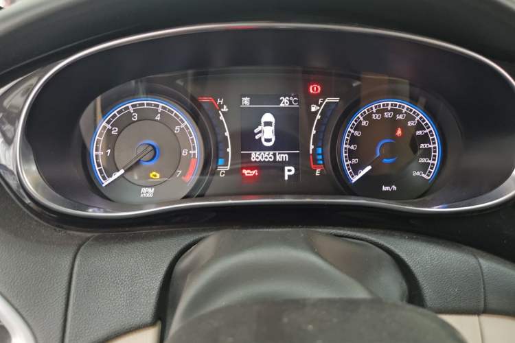 Used Fiat Viaggio 2013 1.4T Anniversary Edition Odometer Close Up