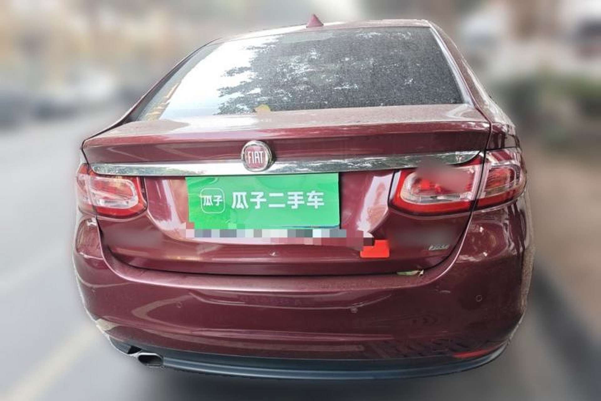 Used Fiat Viaggio 2014 1.4T Manual Jingxiang Edition Rear