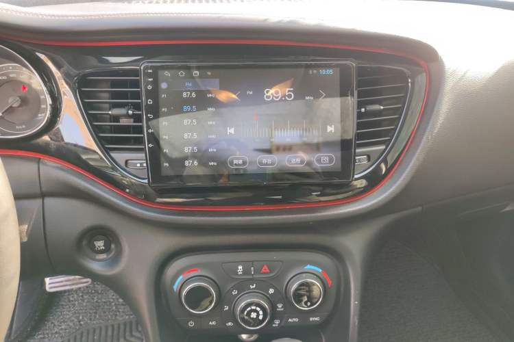 Used Fiat Viaggio 2015 1.4T Automatic Enjoyment Edition Audio And AC Panel