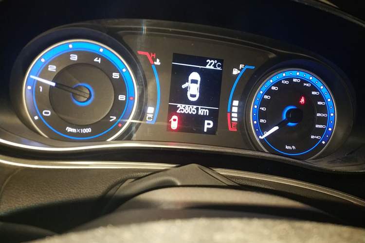Used Fiat Viaggio 2015 1.4T Automatic Jingxiang Edition Odometer Close Up