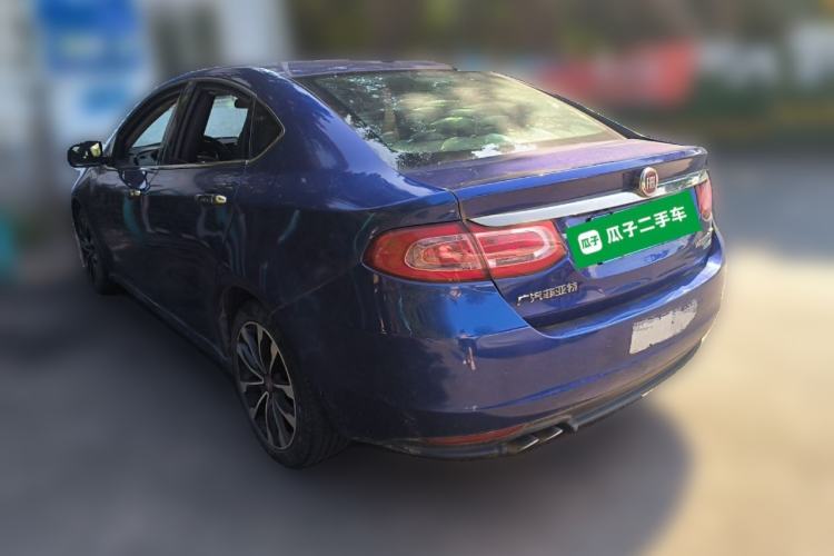 Used Fiat Viaggio 2015 1.4T Automatic Enjoyment Edition Rear Left 45 Deg