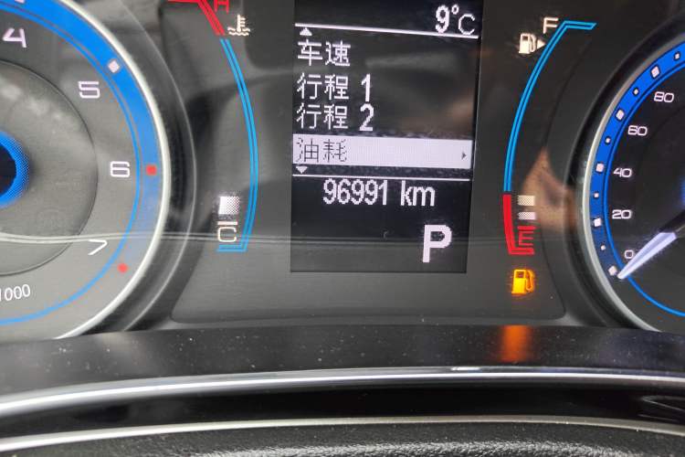 Used Fiat Viaggio 2015 1.4T Automatic Jingxiang Edition Odometer Close Up