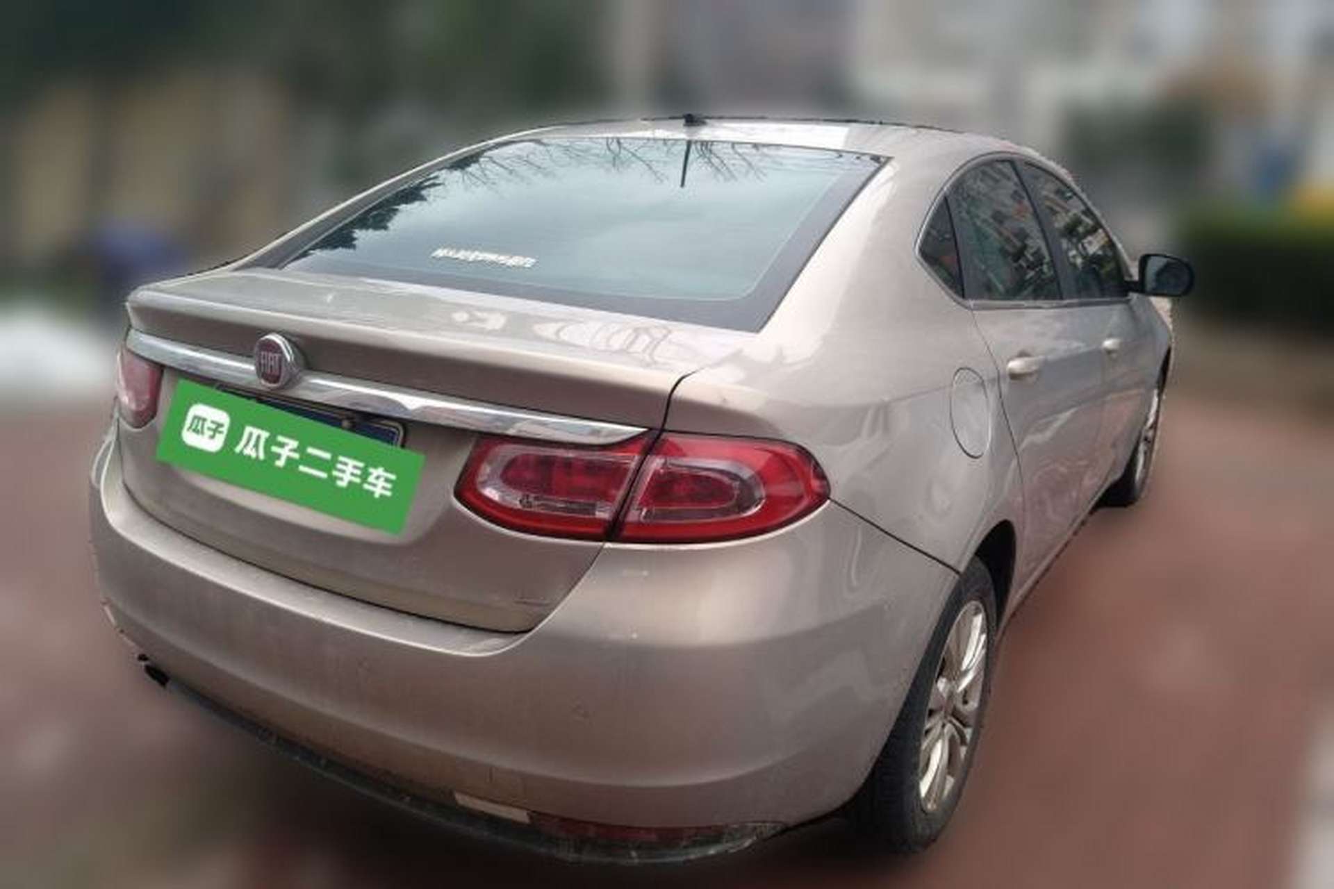 Used Fiat Viaggio 2015 1.4T Automatic Jingxiang Edition Rear Right 45 Deg