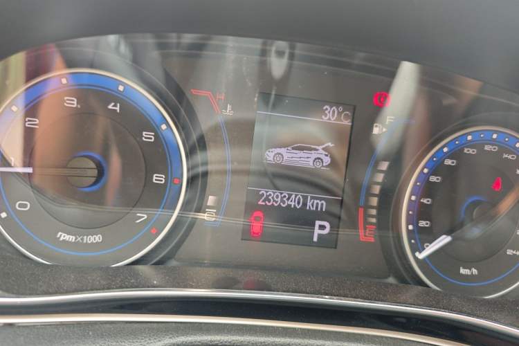 Used Fiat Viaggio 2015 1.4T Automatic Jingxiang Edition Odometer Close Up