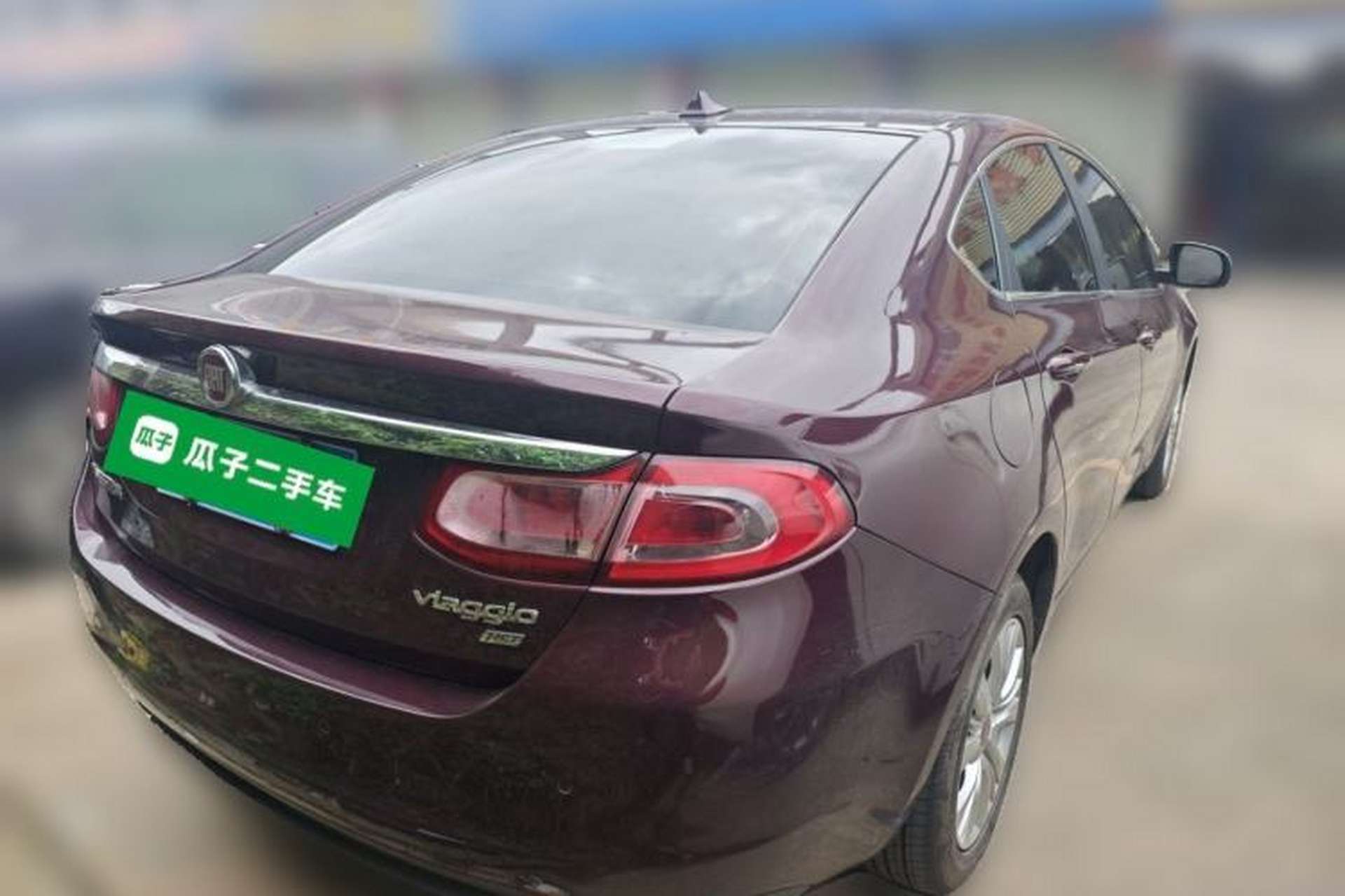 Used Fiat Viaggio 2015 1.4T Automatic Jingxiang Edition Rear Right 45 Deg