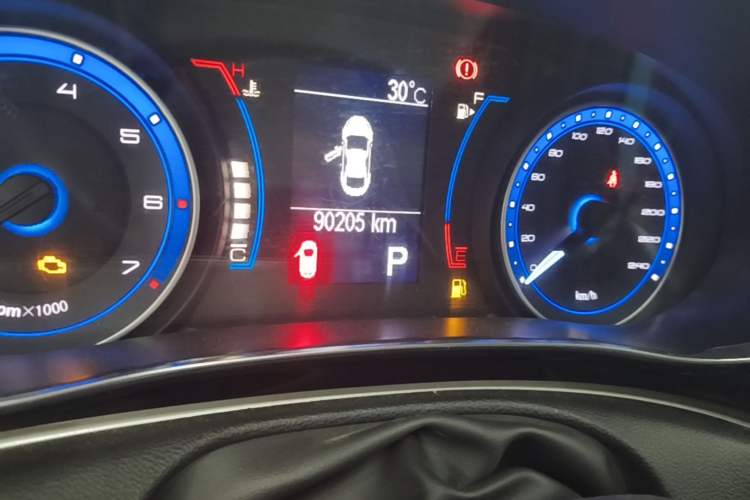 Used Fiat Viaggio 2015 1.4T Automatic Jingxiang Edition Odometer Close Up