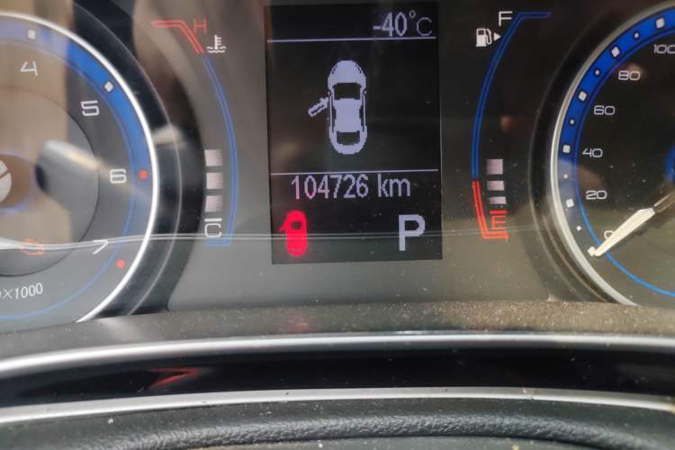 Used Fiat Viaggio 2015 1.4T Automatic Jingxiang Edition Odometer Close Up