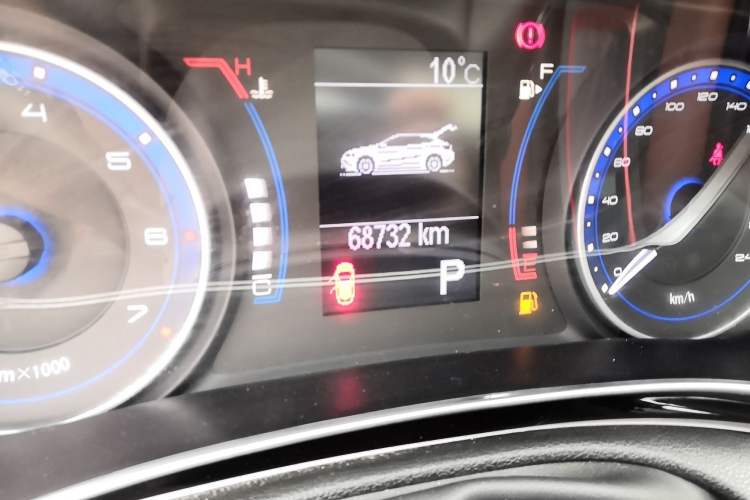 Used Fiat Viaggio 2015 1.4T Automatic Jingxiang Edition Odometer Close Up