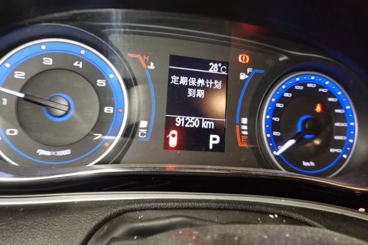 Used Fiat Viaggio 2015 1.4T Automatic Jingxiang Edition Odometer Close Up