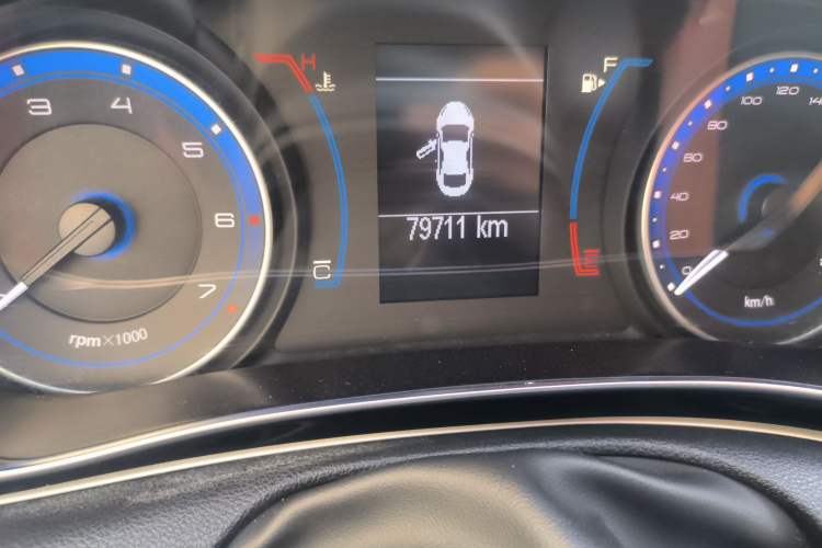Used Fiat Viaggio 2015 1.4T Automatic Jingxiang Edition Odometer Close Up