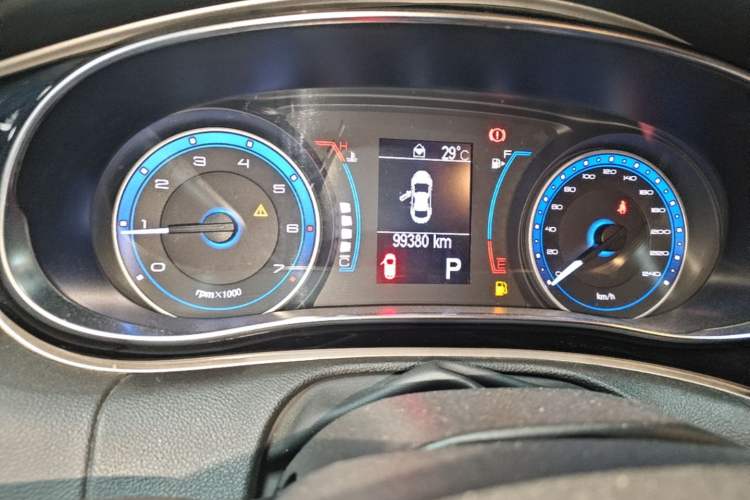 Used Fiat Viaggio 2015 1.4T Automatic Jingxiang Edition Odometer Close Up