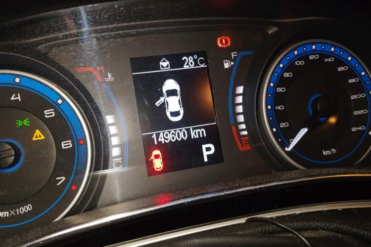 Used Fiat Viaggio 2015 1.4T Automatic Jingxiang Edition Odometer Close Up