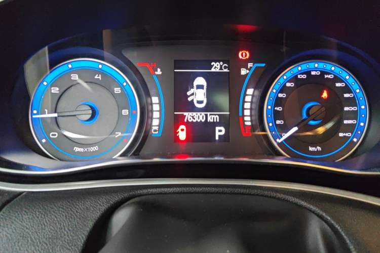 Used Fiat Viaggio 2015 1.4T Automatic Jingxiang Edition Odometer Close Up