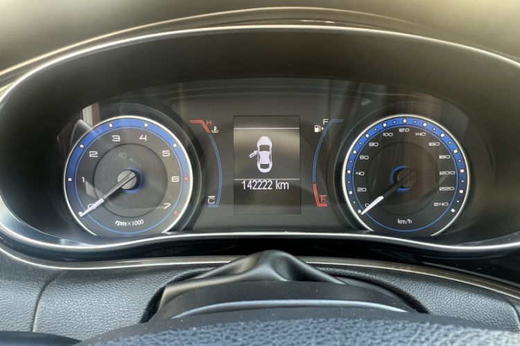 Used Fiat Viaggio 2015 1.4T Automatic Jingxiang Edition Odometer Close Up