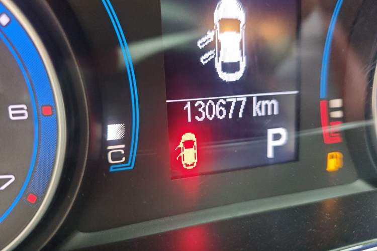Used Fiat Viaggio 2015 1.4T Automatic Jingxiang Edition Odometer Close Up