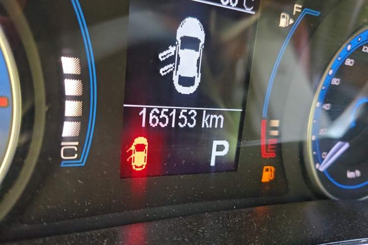 Used Fiat Viaggio 2015 1.4T Automatic Jingxiang Edition Odometer Close Up