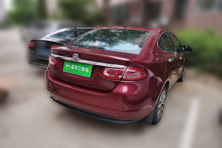 Used Fiat Viaggio 2015 1.4T Manual Enjoyment Edition Rear Right 45 Deg