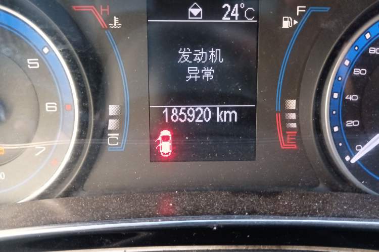 Used Fiat Viaggio 2015 1.4T Manual Jingxiang Edition Odometer Close Up