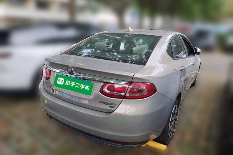 Used Fiat Viaggio 2015 1.4T Automatic Enjoyment Edition Rear Right 45 Deg