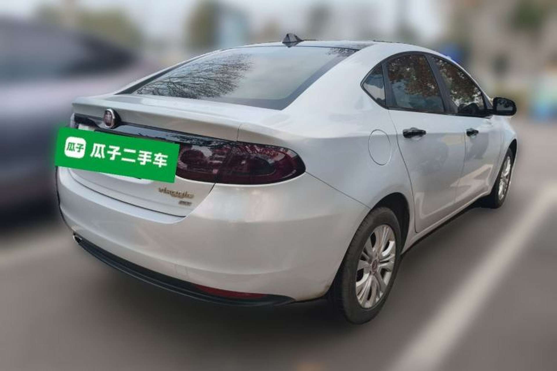 Used Fiat Viaggio 2015 1.4T Automatic Jingxiang Edition Rear Right 45 Deg