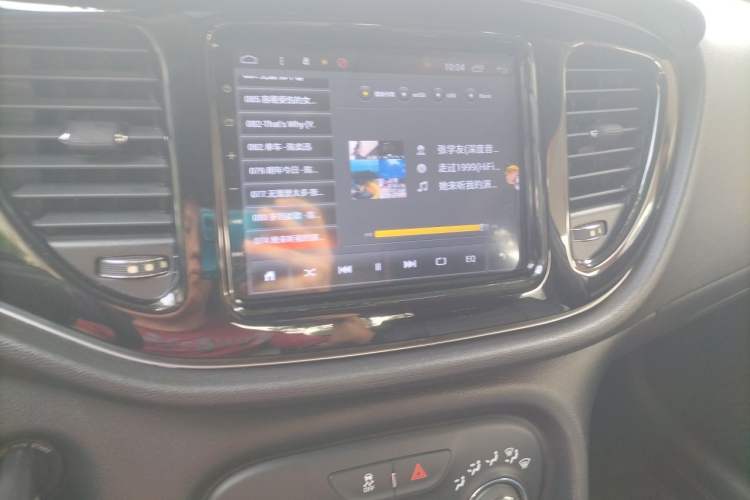 Used Fiat Viaggio 2015 1.4T Automatic Enjoyment Edition Audio And AC Panel