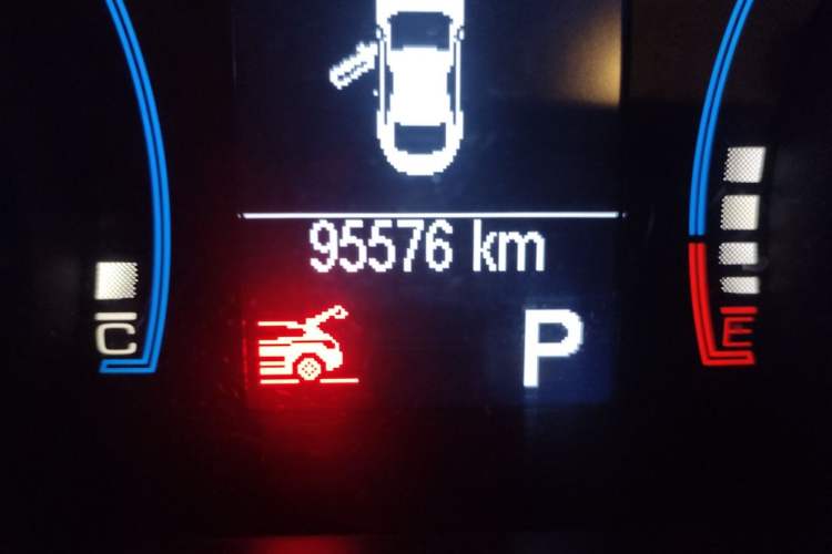 Used Fiat Viaggio 2015 1.4T Automatic Jingxiang Edition Odometer Close Up