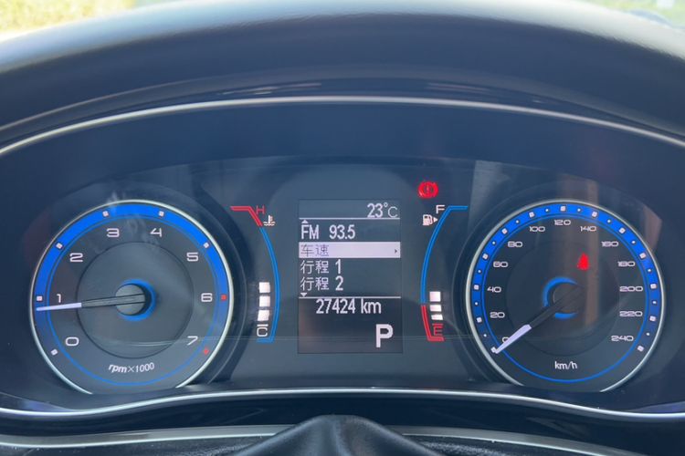 Used Fiat Viaggio 2015 1.4T Automatic Jingxiang Edition Odometer Close Up