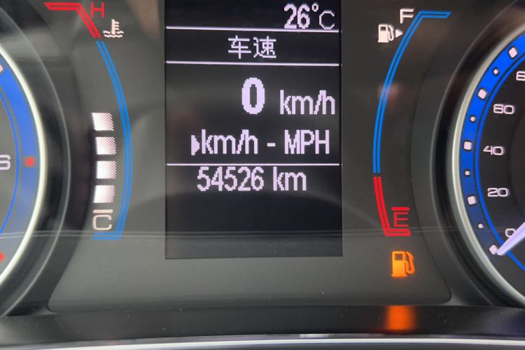 Used Fiat Viaggio 2015 1.4T Manual Jingxiang Edition Odometer Close Up