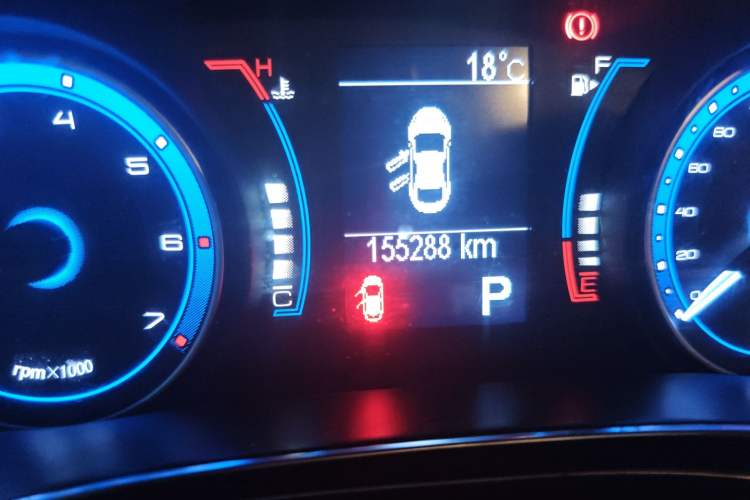Used Fiat Viaggio 2015 1.4T Automatic Jingxiang Edition Odometer Close Up