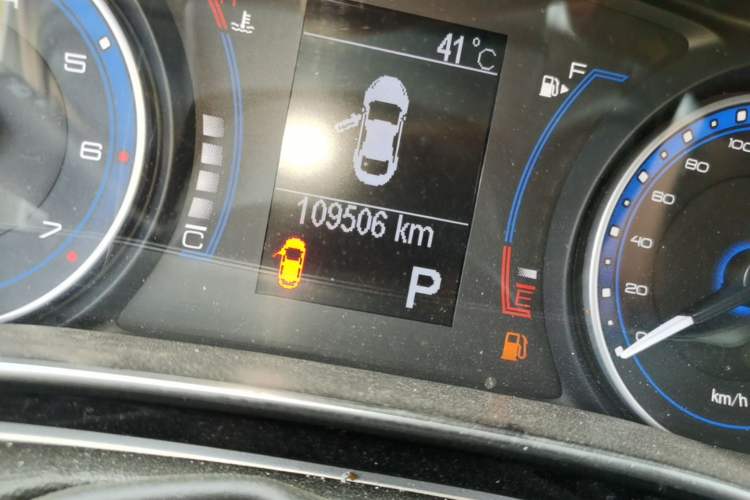 Used Fiat Viaggio 2015 1.4T Automatic Jingxiang Edition Odometer Close Up