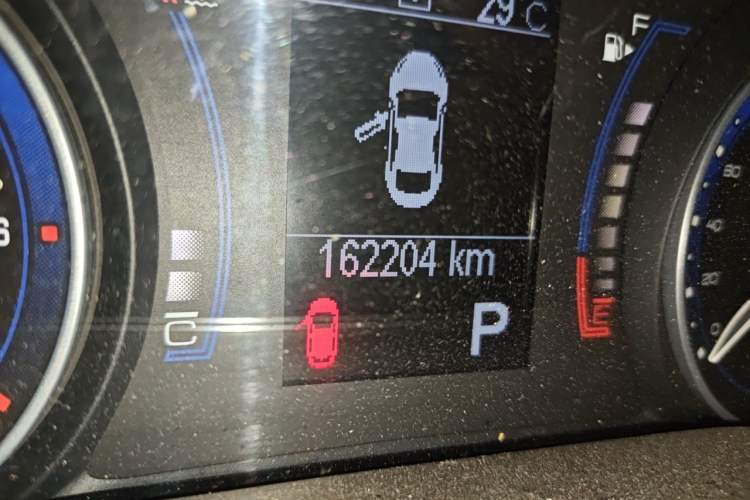 Used Fiat Viaggio 2015 1.4T Automatic Jingxiang Edition Odometer Close Up