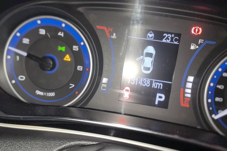 Used Fiat Viaggio 2015 1.4T Automatic Jingxiang Edition Odometer Close Up