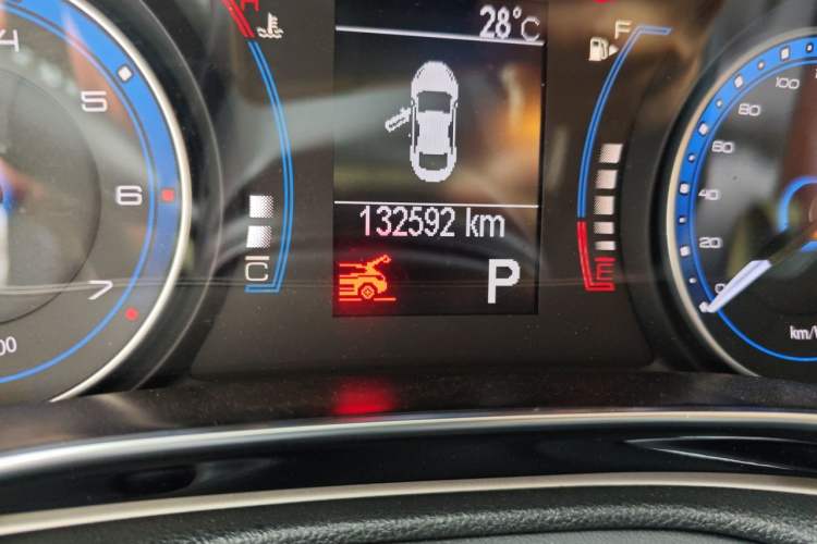 Used Fiat Viaggio 2015 1.4T Automatic Jingxiang Edition Odometer Close Up