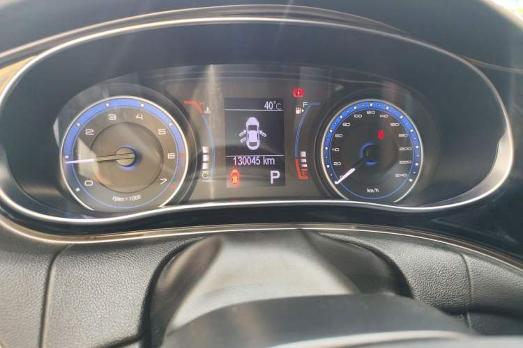 Used Fiat Viaggio 2015 1.4T Automatic Jingxiang Edition Odometer Close Up
