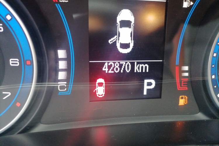 Used Fiat Viaggio 2015 1.4T Automatic Jingxiang Edition Odometer Close Up