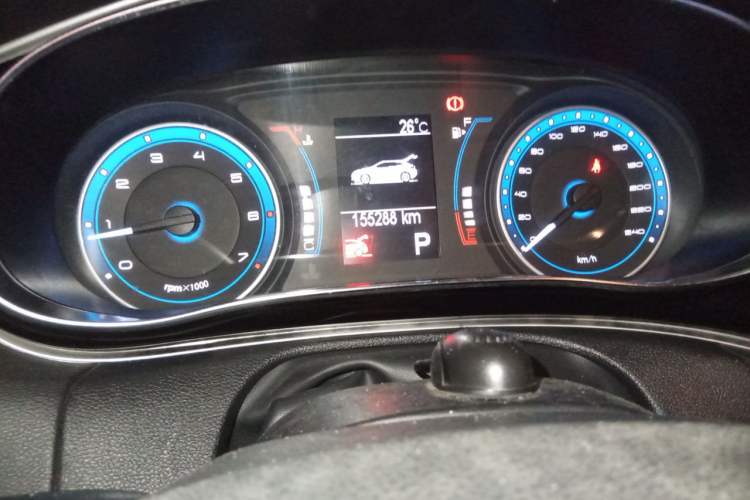 Used Fiat Viaggio 2015 1.4T Automatic Jingxiang Edition Odometer Close Up
