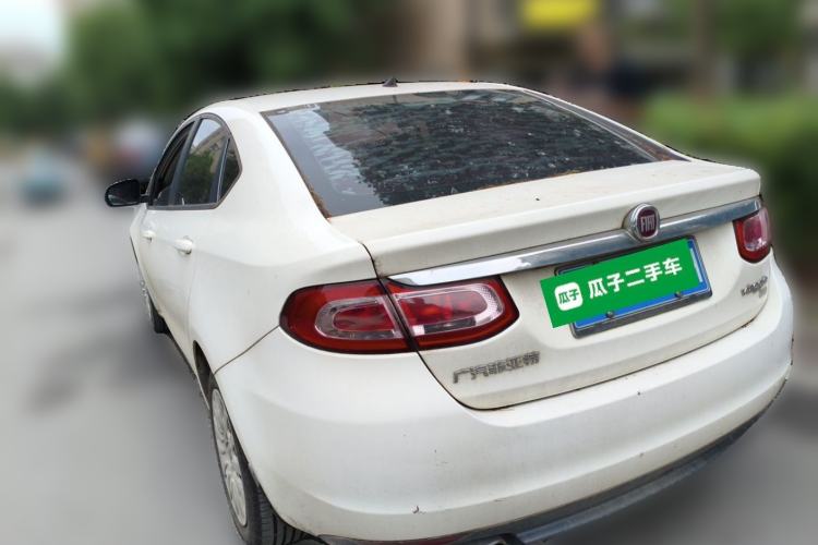 Used Fiat Viaggio 2015 1.4T Automatic Enjoyment Edition Rear Left 45 Deg
