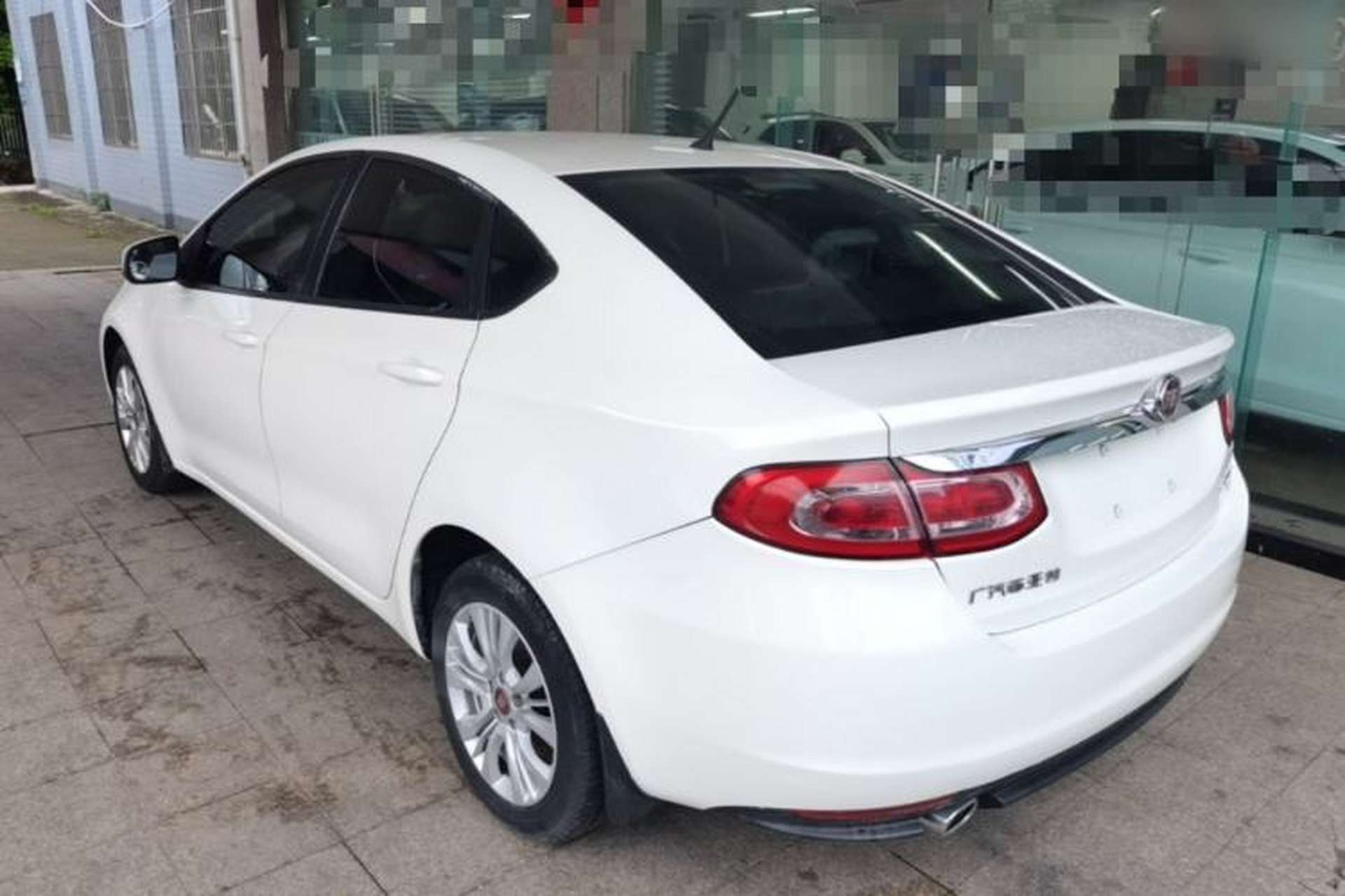 Used Fiat Viaggio 2015 1.4T Automatic Enjoyment Edition Rear Left 45 Deg