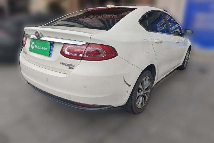 Used Fiat Viaggio 2015 1.4T Automatic Enjoyment Edition Rear Right 45 Deg