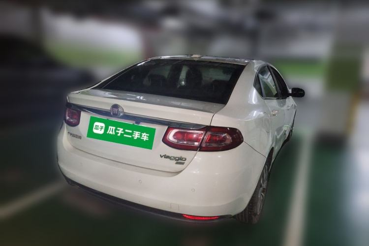 Used Fiat Viaggio 2015 1.4T Automatic Luxury Edition Rear Right 45 Deg