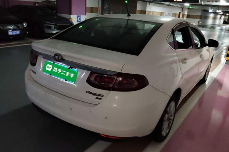 Used Fiat Viaggio 2015 1.4T Automatic Jingxiang Edition Rear Right 45 Deg
